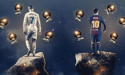Ronaldo nói gì sau khi cân bằng kỷ lục giành 5 Quả bóng vàng của Messi?