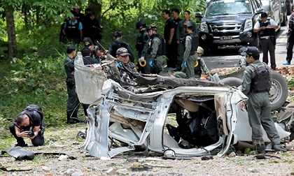 Đánh bom tại khu chợ Thái Lan làm 3 người chết, 18 người bị thương