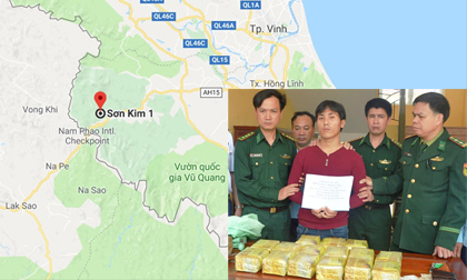 Gã trai ngoại quốc vận chuyển thuê 15 kg ma túy đá để lấy 2,7 tỷ