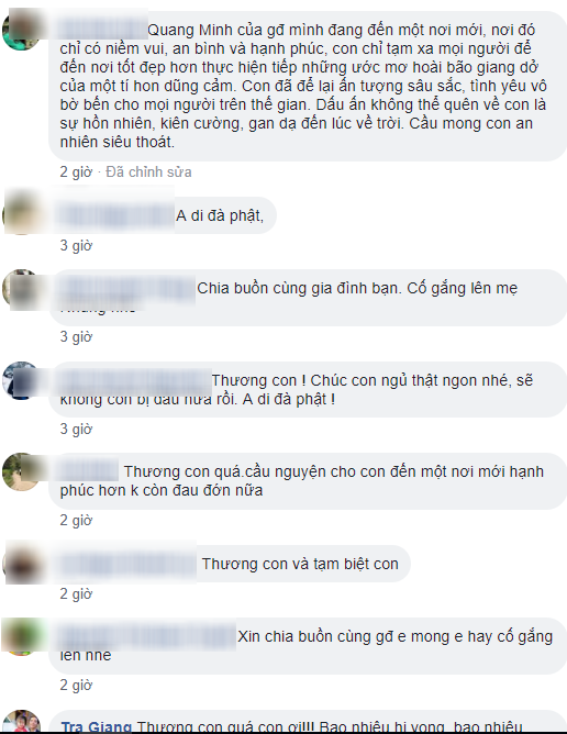Cậu bé Quang Minh bị ung thư máu đã mãi mãi ra đi - Ảnh 5.