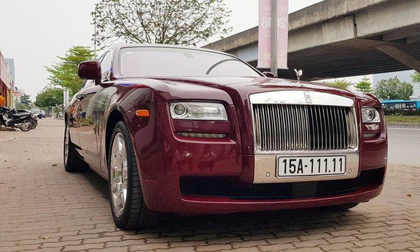 Đại gia Huế chơi Rolls-Royce Ghost biển ngũ quý 1 hơn 11 tỷ đồng