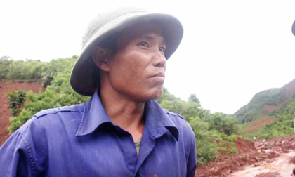 Lở đất kinh hoàng ở Lai Châu: Thoát chết nhờ tri hô của vợ