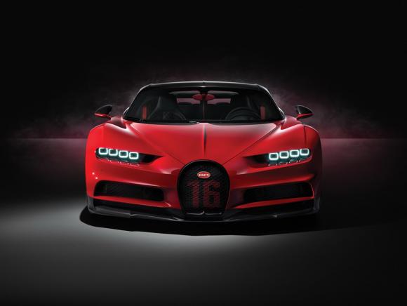 Siêu Bugatti Chiron mới giá 6 triệu USD