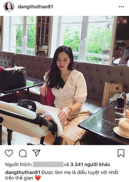 Sau 5 tháng, Hoa hậu Đặng Thu Thảo lần đầu hé lộ hình chụp cùng con gái đầu lòng