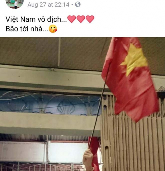 Kỳ tích U23 Việt Nam tại ASIAD 18: Cờ đỏ sao vàng ngập tràn Facebook - 2