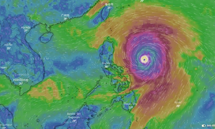 Kịch bản nguy hiểm khi siêu bão MANGKHUT đổ bộ vịnh Bắc Bộ