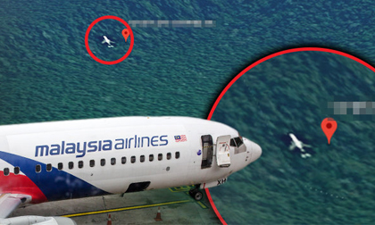Nóng: Phát hiện hình ảnh rõ ràng nhất của MH370 gần miệng núi lửa