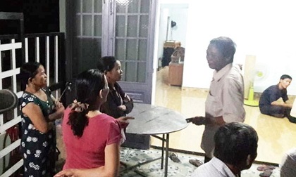 Bỏ chạy khi bị chồng đuổi đánh, vợ trượt ngã tử vong