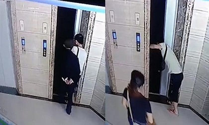 Sốt ruột cạy cửa thang máy vì chờ lâu quá, con rể khiến bố vợ bước vào rồi ngã chết