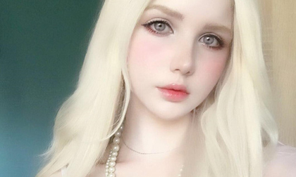 Hot girl 19 tuổi xinh như búp bê, được gọi là 'tiên nữ giáng trần'