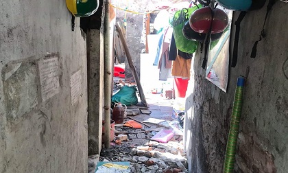 Cuộc sống khốn khổ của “xóm hỏa hoạn” gần bệnh viện Nhi