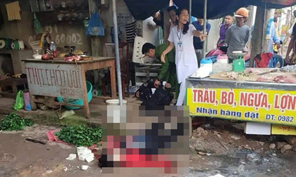 Nghi phạm bắn người phụ nữ bán đậu giữa chợ yêu đơn phương nạn nhân
