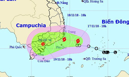 UBND TP HCM chỉ đạo khẩn ứng phó bão số 8