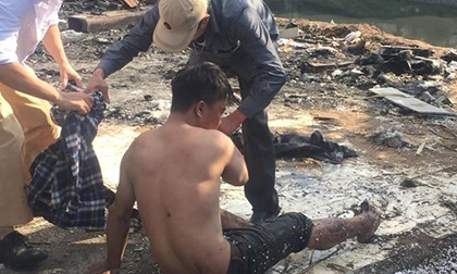 Hà Nội: Người đàn ông 'ngáo đá' lao xuống sông Tô Lịch