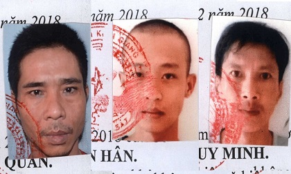 3 phạm nhân phạm tội ma túy và giết người trốn khỏi trại giam