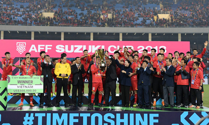 Đội tuyển Việt Nam được thưởng hơn 30 tỷ đồng sau khi vô địch AFF Cup 2018