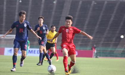 Đội hình 2 của U22 Việt Nam bị U22 Thái Lan cầm hòa