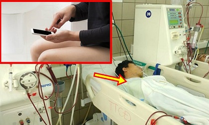 'Giá đắt' cho việc vừa đi vệ sinh vừa chơi điện thoại khiến bất cứ ai cũng phải bàng hoàng