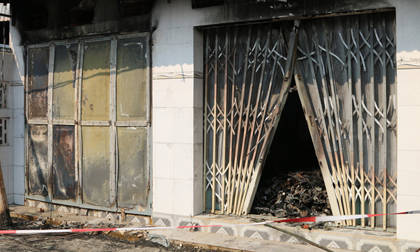 Cháy ki-ốt ở Bà Rịa-Vũng Tàu lúc rạng sáng, 3 người tử vong