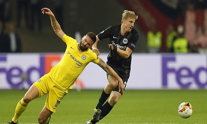 Chelsea giành lợi thế trước Frankfurt