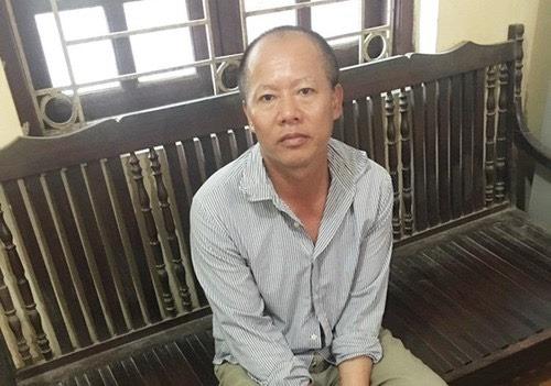 Nguyễn Văn Đông tại cơ quan công an