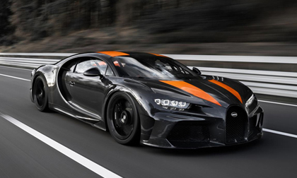 Siêu xe Bugatti lần đầu đạt tốc độ 490 km/h, phá vỡ mọi kỷ lục