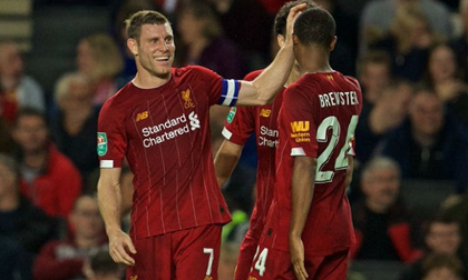Milner thăng hoa, Liverpool thắng nhẹ đội hạng 3