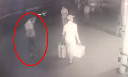 Lộ diện đoạn video xuất hiện nghi phạm sát hại dã man bảo vệ BHXH ở Nghệ An