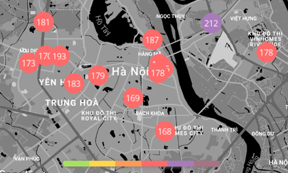 Chất lượng không khí ngày 1/1: Ngày đầu năm mới 2020, Hà Nội vẫn ở ngưỡng “đỏ rực”