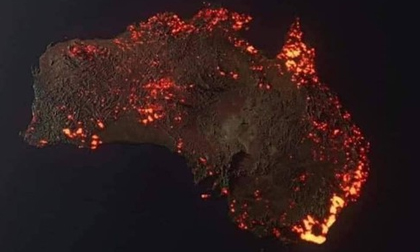 Sự thật đằng sau ảnh cháy rừng Australia chụp từ không gian gây bão mạng xã hội