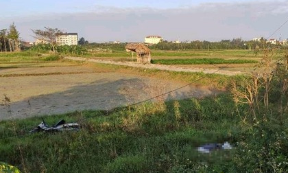 Quảng Nam: Hoảng hồn phát hiện thi thể nam giới ở giữa cánh đồng hoang