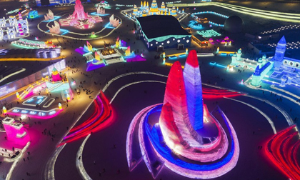 Chiêm ngưỡng Lễ hội băng đăng lớn nhất thế giới ở Cáp Nhĩ Tân