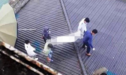 Tá hỏa phát hiện thi thể bệnh nhân trên mái nhà bệnh viện ở Nghệ An