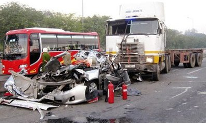 39 người thương vong do tai nạn giao thông trong ngày mùng 2 Tết