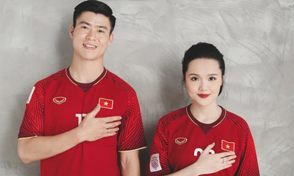 CĐM trầm trồ bộ ảnh cưới đậm chất bóng đá cực đặc biệt của Duy Mạnh và Quỳnh Anh