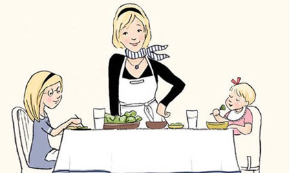 7 quy tắc dạy con ăn như người Pháp: Ai cũng muốn học theo