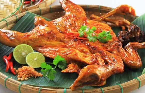 Gà nướng mật ong thơm ngon