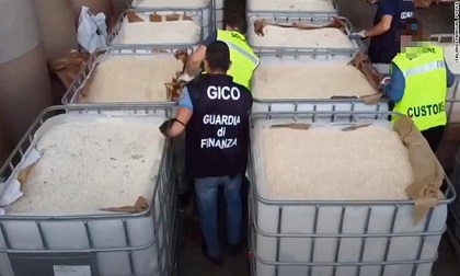Italy bắt giữ lô ma túy lớn chưa từng thấy của IS, giá hơn 1 tỷ USD