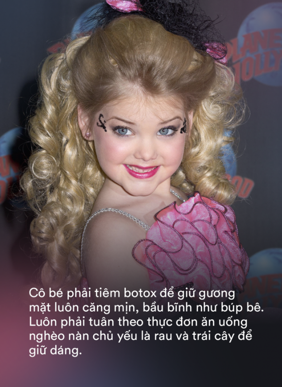 Hoa hậu nhí nước Mỹ bị 