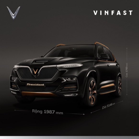 VinFast President liên tục ‘nhá hàng’ trước giờ G: Kích thước lớn, động cơ khủng, nội thất khác hẳn Lux SA2.0