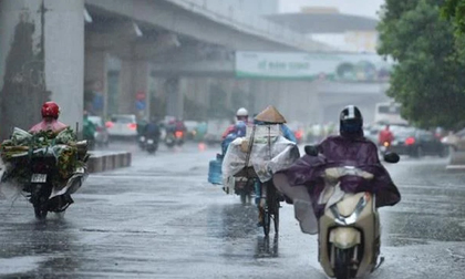 Thời tiết ngày 1/10: Bắc Bộ mưa rào và dông diện rộng