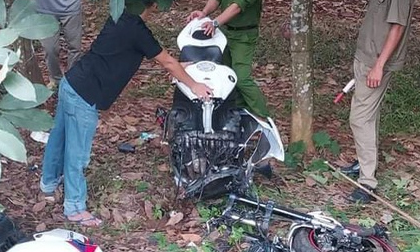 Xe phân khối lớn gãy đôi khi tông xe máy, 1 người tử vong, 2 người bị thương nặng