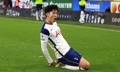 Son Heung-min tỏa sáng giúp Tottenham giành 3 điểm