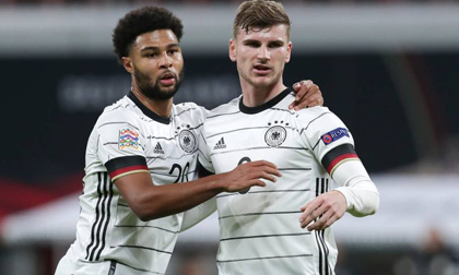 Timo Werner lập cú đúp, Đức soán ngôi đầu bảng của Tây Ban Nha
