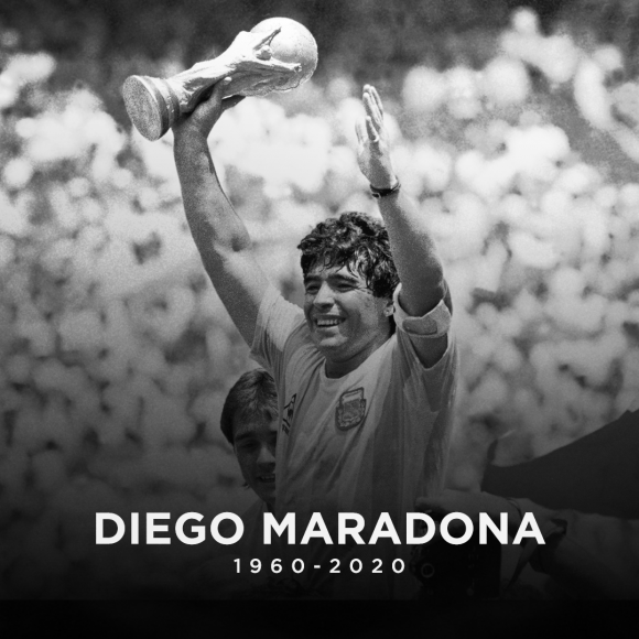 Sốc: Huyền thoại bóng đá Diego Maradona qua đời ở tuổi 60