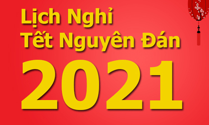 Thủ tướng ‘chốt’ lịch nghỉ tết Âm lịch 2021