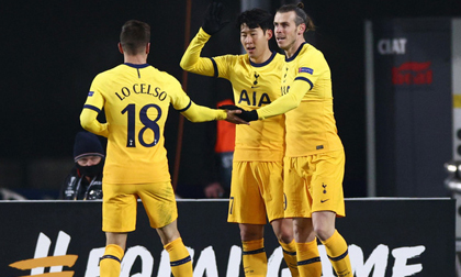 Rượt đuổi tỉ số nghẹt thở, Tottenham vượt vòng bảng Europa League
