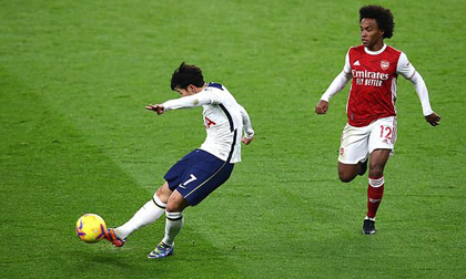 Son, Kane rực sáng, Tottenham hạ Arsenal lấy lại ngôi đầu