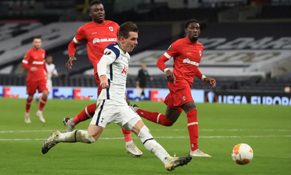 Tottenham thăng hoa, chờ đấu Man United ở Europa League