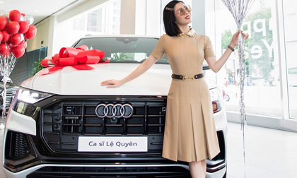 Lệ Quyên trở thành người đầu tiên ở Việt Nam sở hữu chiếc Audi Q8